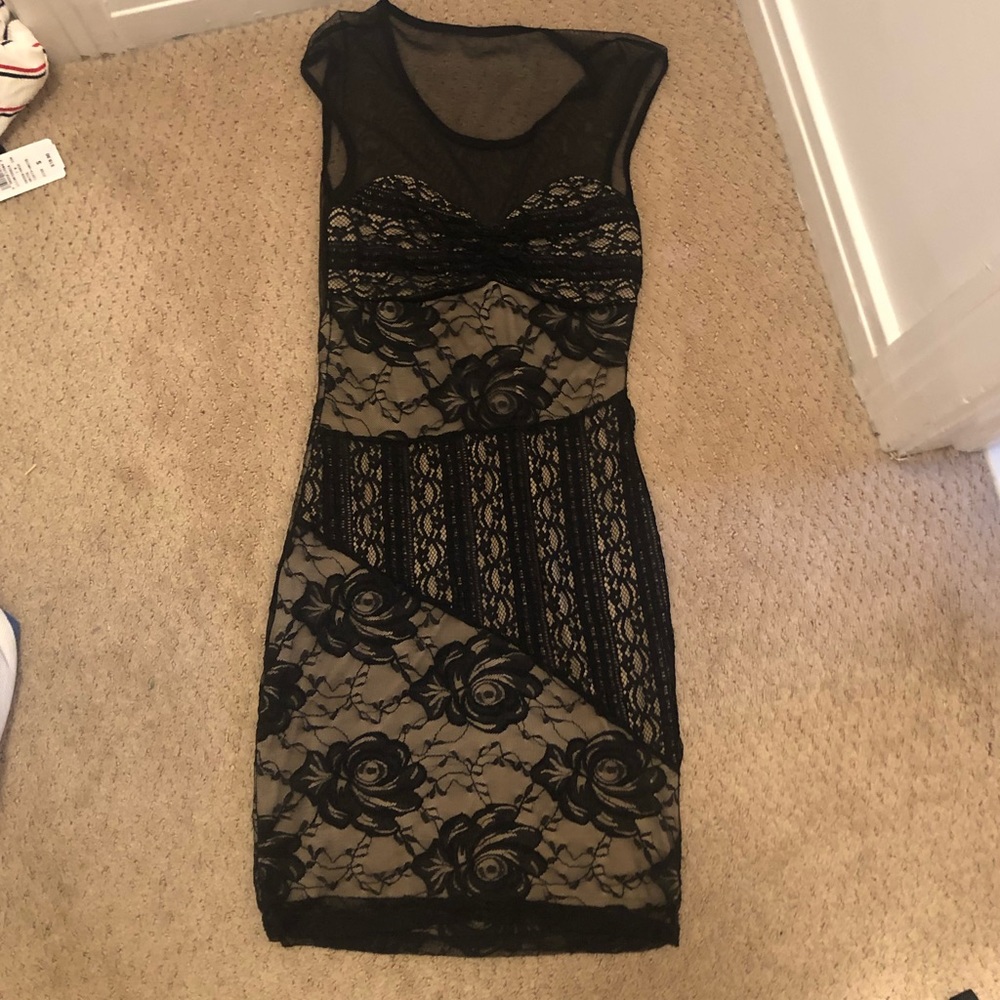 Black Lace Dress